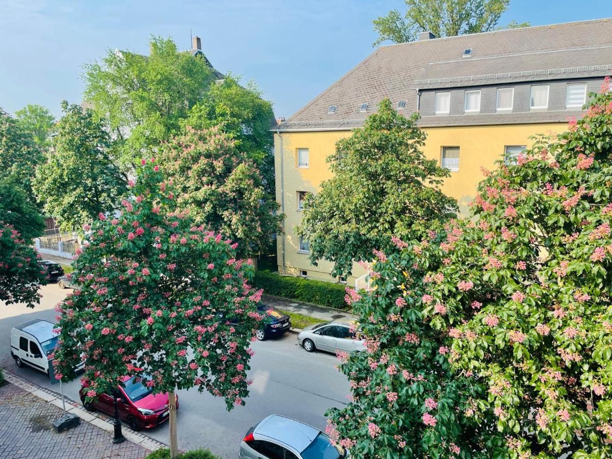 "Glueck Auf" Lichtdurchflutete Schicke Ferienwohnung In Zwickau Exterior photo