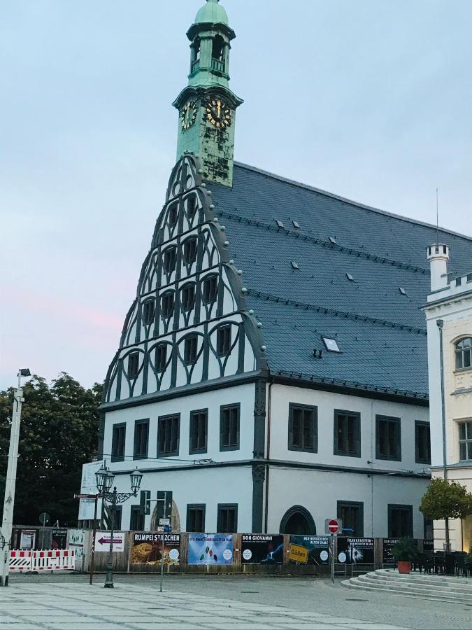 "Glueck Auf" Lichtdurchflutete Schicke Ferienwohnung In Zwickau Exterior photo